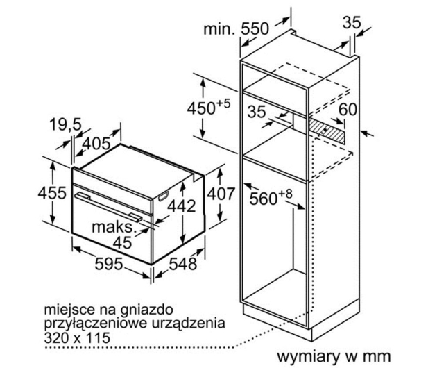 Bosch Kompaktowy parowar CDG634BS1 - 1401829 - zdjęcie 4